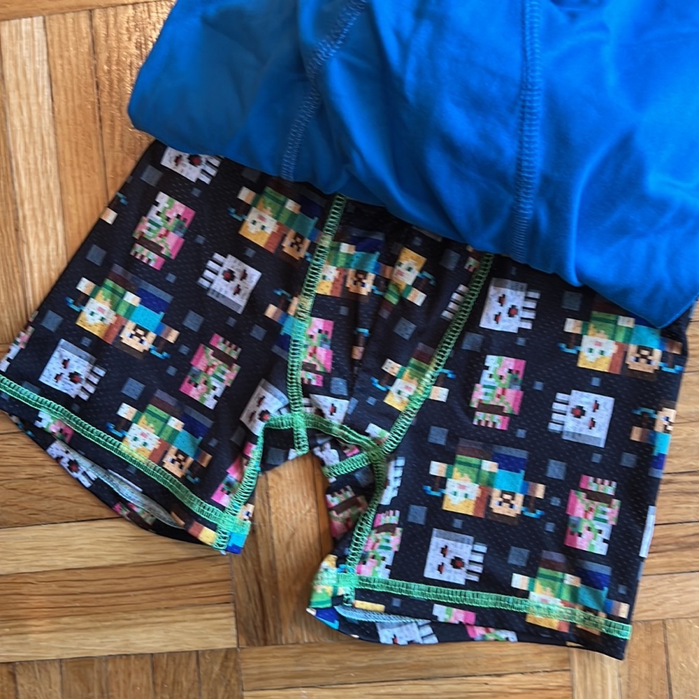 Boys Minecraft underoos athletic boxer briefs size 6S (3pack) NEW w tags - Picture 8 of 9